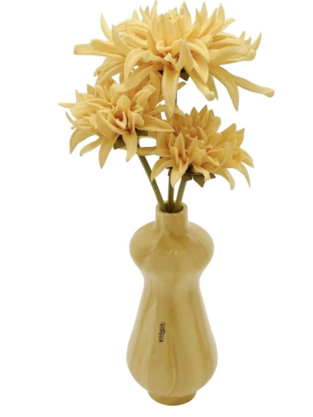Cult Gaia Dee Dee Clutch Flower Vase Purse Cornsilk Bag New - Picture 2 of 10